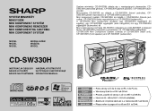 Sharp SW330 Operation Manual