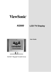 ViewSonic N2000 User Manual