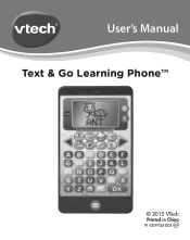 Vtech Text & Go Learning Phone User Manual