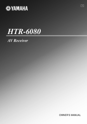 Yamaha HTR 6080 MCXSP10 Manual