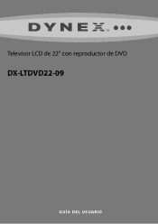 Dynex DX-LTDVD22-09 User Manual (Spanish)