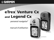 Garmin eTrex Legend CX Owner's Manual, French