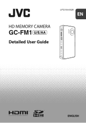 JVC GC-FM1A Detailed User Guide