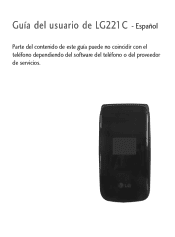 LG LG221C Owners Manual - Spanish