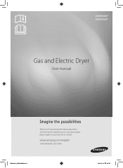 Samsung DV45H6300GW/A3 User Manual Ver.1.0 (English, French, Spanish)