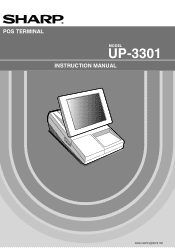 Sharp UP-3301 Instruction Manual