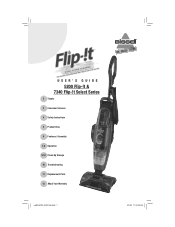 Bissell Flip-t Select Hard Floor Cleaner User Guide - English