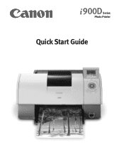 Canon PIXMA i900D i900D Quick Start Guide