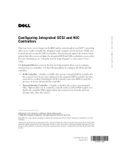 Dell PowerEdge 1550 Configuring the PXE BIOS
    Feature (.pdf)