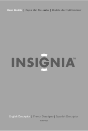 Insignia IN-MP101 User Manual (English)