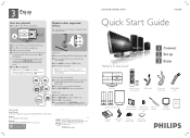 Philips HTS6600 Quick start guide