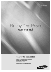 Samsung BD P2500 User Manual (ENGLISH)