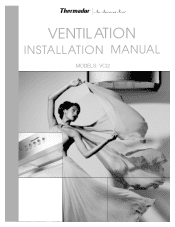 Thermador VCI21CS Installation Instructions