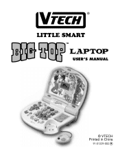 Vtech Bigtop Laptop User Manual