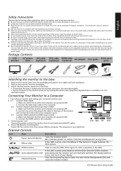 Acer S212HL Quick Start Guide