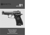 Beretta 85FS Cheetah Beretta 81 Series User Manual