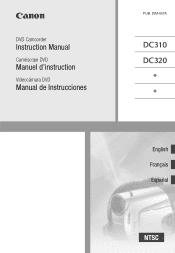 Canon DC320 DC310/DC320 Instruction Manual