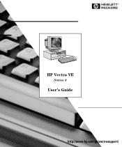HP Vectra VE 6/xxx HP Vectra VE 6/xxx Series 8, User's Guide for Desktop Models