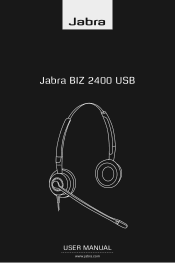 Jabra BIZ 2400 User Manual