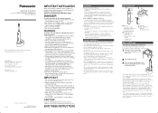 Panasonic EW-DL80-S EW-DL80-S Owner's Manual (English)
