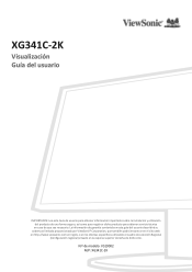 ViewSonic XG341C-2K User Guide Espanol