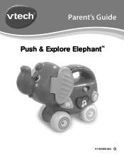Vtech Push & Explore Elephant User Manual