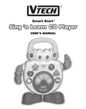 Vtech Sing  n Learn CD Player User Manual