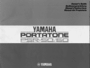 Yamaha PSR-60 Owner's Manual (image)