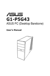 Asus G1-P5G43 User Manual
