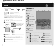 Lenovo ThinkPad SL410 (French) Setup Guide