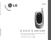 LG AX245 Owner's Manual