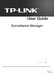 TP-Link TL-SC3230 Surveillance Manager User Guide
