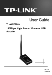 TP-Link TL-WN7200ND User Guide