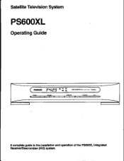 Uniden PS600XL English Owners Manual