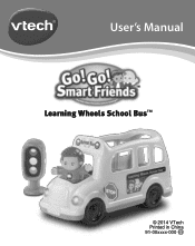 Vtech Go Go Smart Friends - Learning Wheels School Bus User Manual