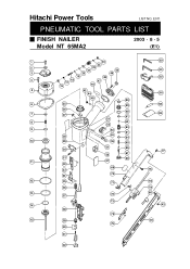 Hitachi NT65MA2 Parts List