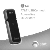 LG AD600 Quick Start Guide - English