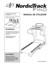 NordicTrack T 14.0 Treadmill English Manual