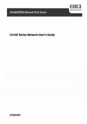 Oki C6100n Guide: Network User's, OkiLAN 8300e for C6100 Series (American English)