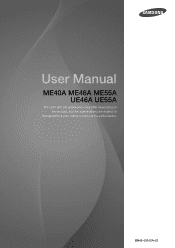 Samsung ME40A User Manual