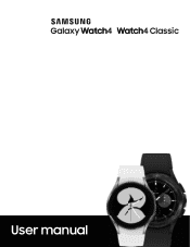 Samsung Galaxy Watch4 User Manual