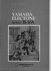 Yamaha B-10A Owner's Manual (image)