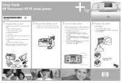 HP Photosmart A510 Setup Guide