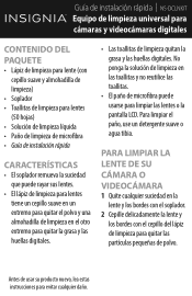 Insignia NS-DCLNKIT Quick Setup Guide (Español)
