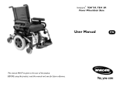 Invacare TDXSR-CG-HD Owners Manual