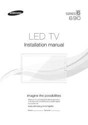 Samsung HG40NB690QF Installation Guide Ver.1.0 (English)
