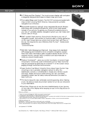 Sony NV-U74T Marketing Specifications