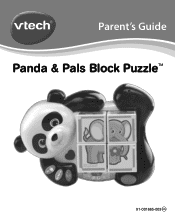 Vtech Panda & Pals Block Puzzle User Manual