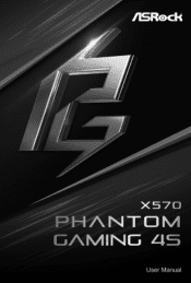 ASRock X570 Phantom Gaming 4S User Manual