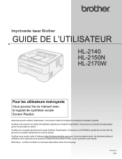 Brother International 2170W User Guide - French